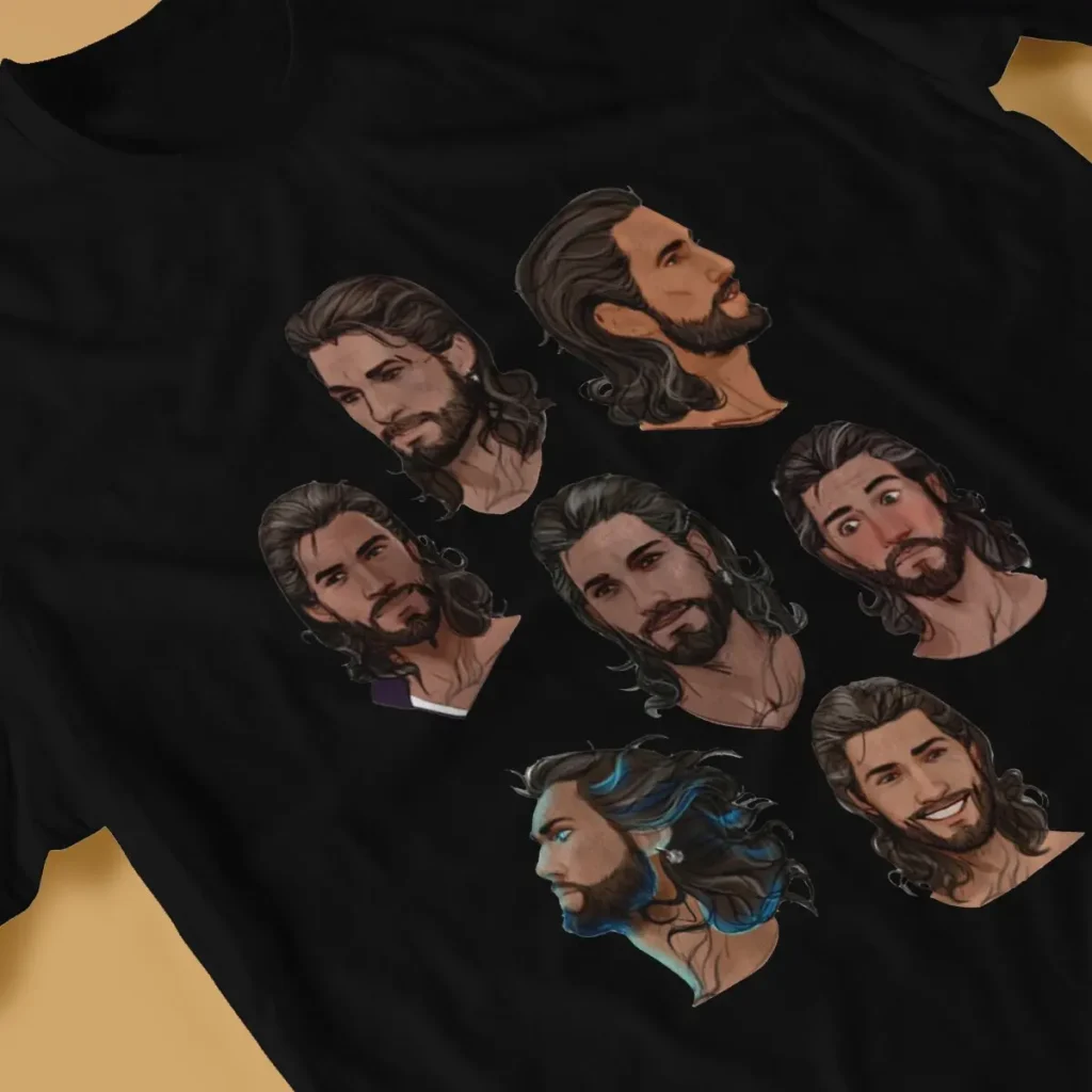 50 shape of gale Men s T Shirt Astarion Gale Baldurs Gate 3 Funny Tees Short 3 - Baldur'S Gate 3 Store