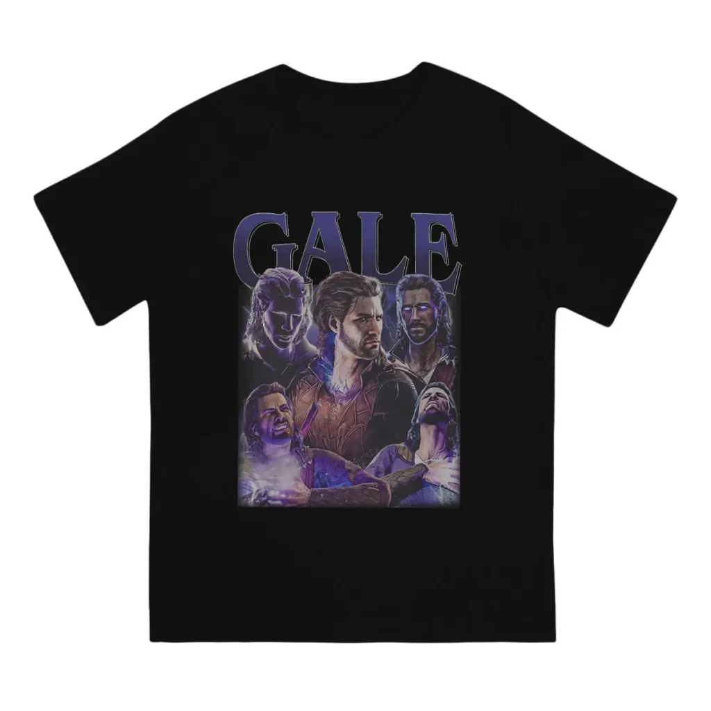 Astarion Gale Baldurs Gate 3 Man TShirt Retro Distinctive T Shirt Original Sweatshirts New Trend 1 - Baldur'S Gate 3 Store