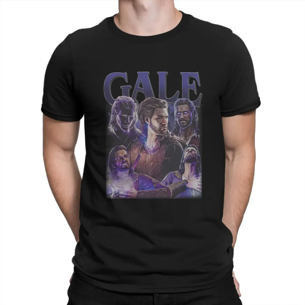 Astarion Gale Baldurs Gate 3 Man TShirt Retro Distinctive T Shirt Original Sweatshirts New Trend - Baldur'S Gate 3 Store