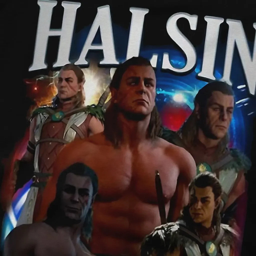 Halsin Halsin Special TShirt Astarion Gale Baldurs Gate 3 Casual T Shirt Summer T shirt For 2 - Baldur'S Gate 3 Store