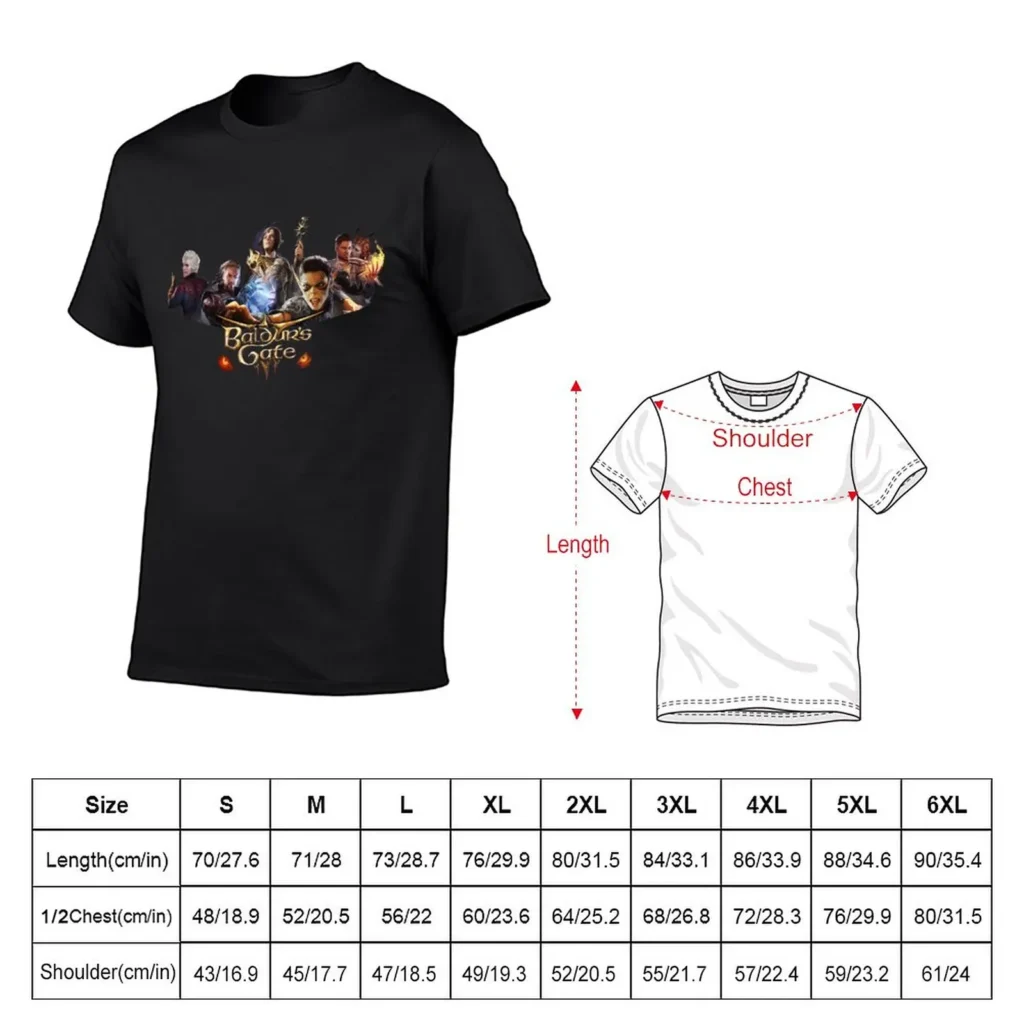 New Baldur apos s Gate 3 PC Steam T Shirt Oversized t shirt quick drying t 1 - Baldur'S Gate 3 Store