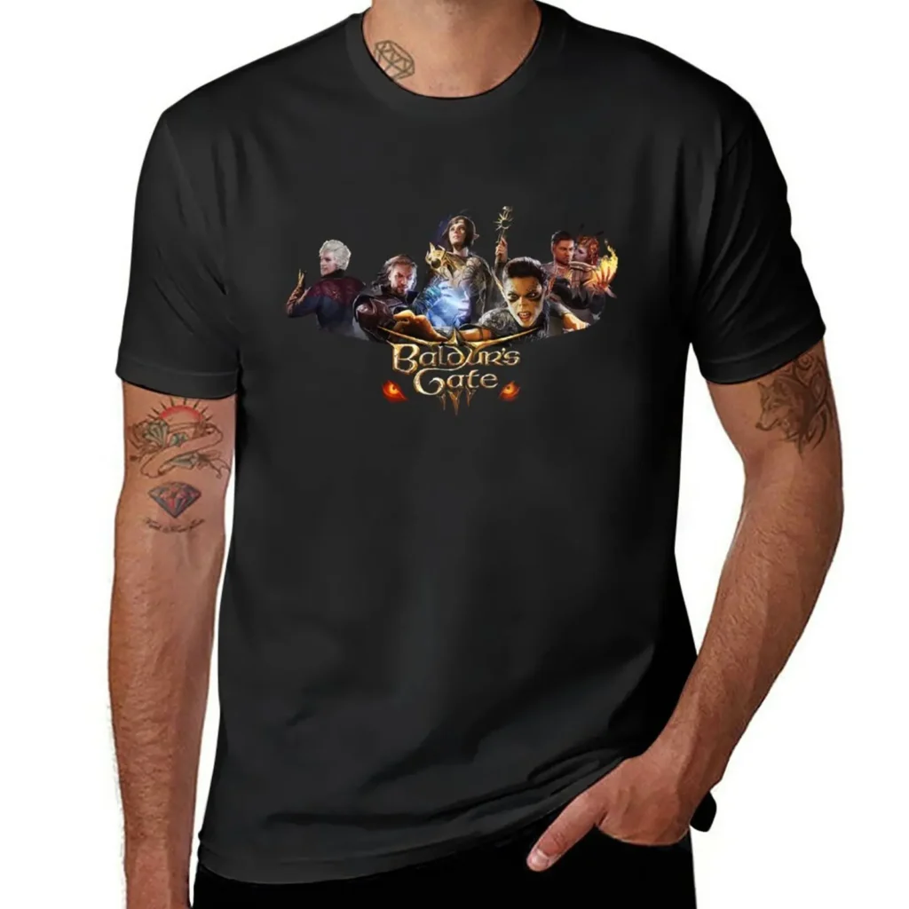 New Baldur apos s Gate 3 PC Steam T Shirt Oversized t shirt quick drying t - Baldur'S Gate 3 Store