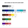 tank top color chart 1 - Baldur'S Gate 3 Store